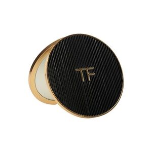Tom Ford Black and Gold Round Mirror
